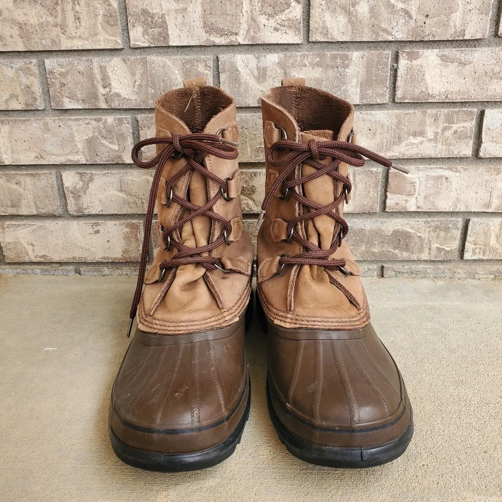 Sorel Cabela's Kaufman winter Men's boots snow leather duck